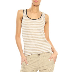 Top Majestic Filatures white-beige